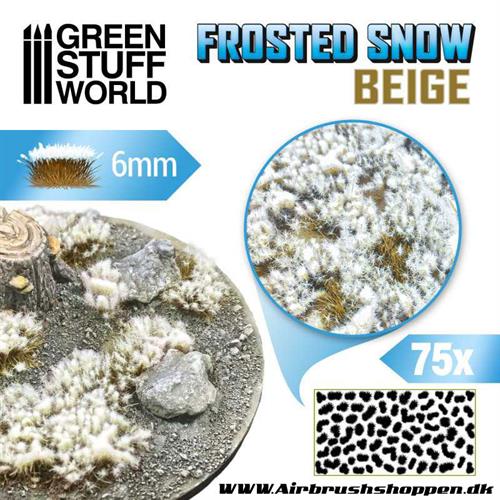Shrubs TUFTS - 6mm FROSTED SNOW - BEIGE, GSW
